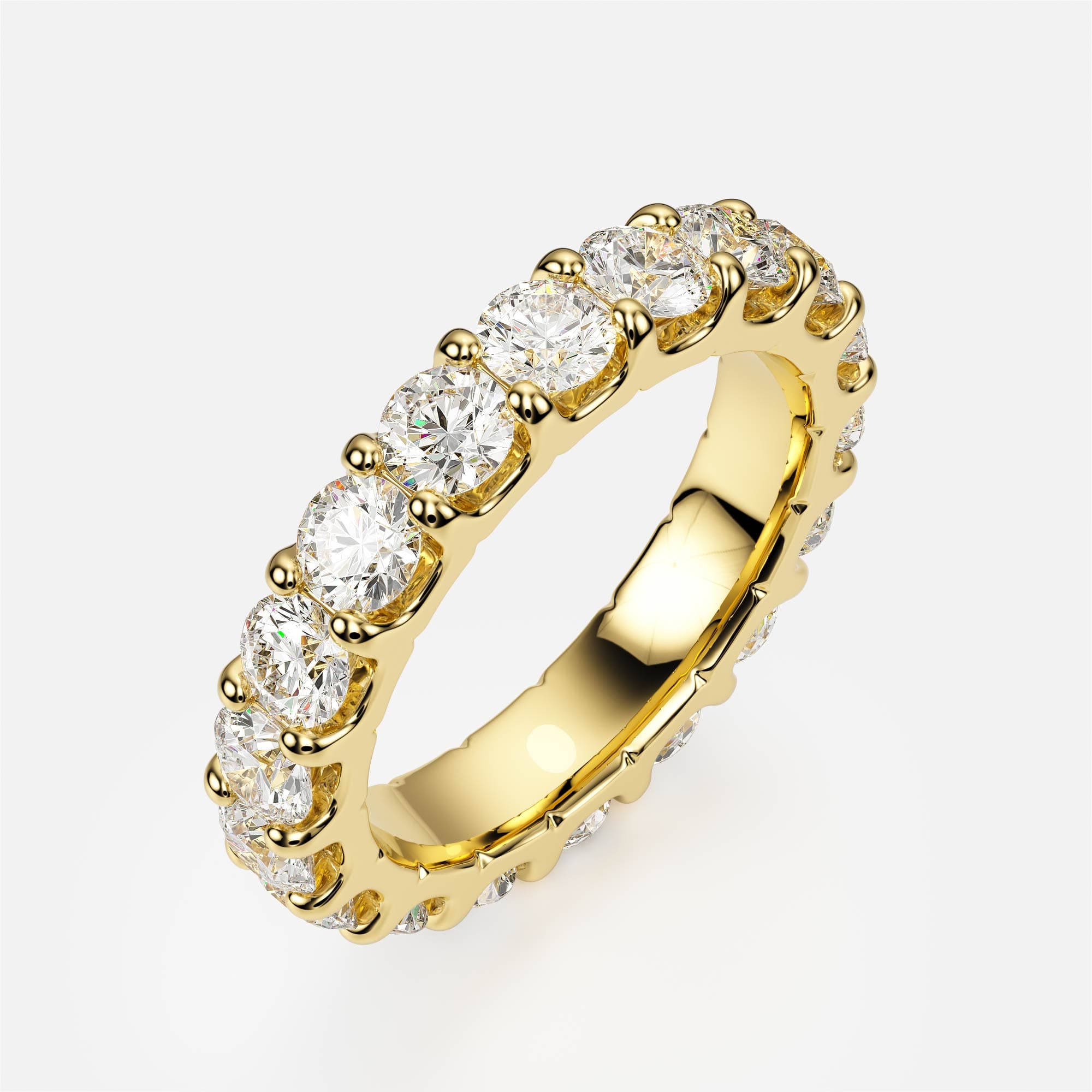 Eternity Band — Yellow Gold 585, Round