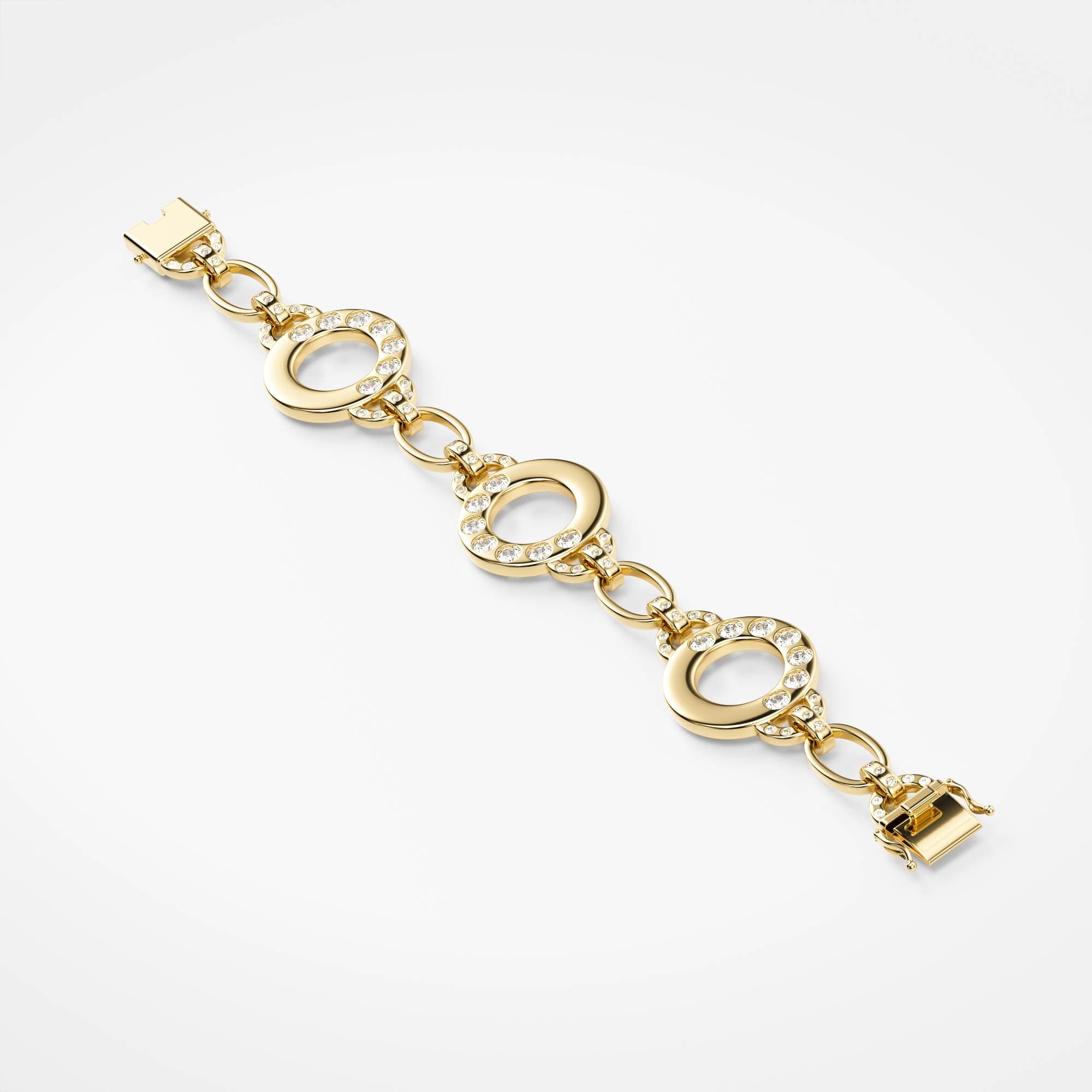 Orbit Links — Yellow Gold 585, Round