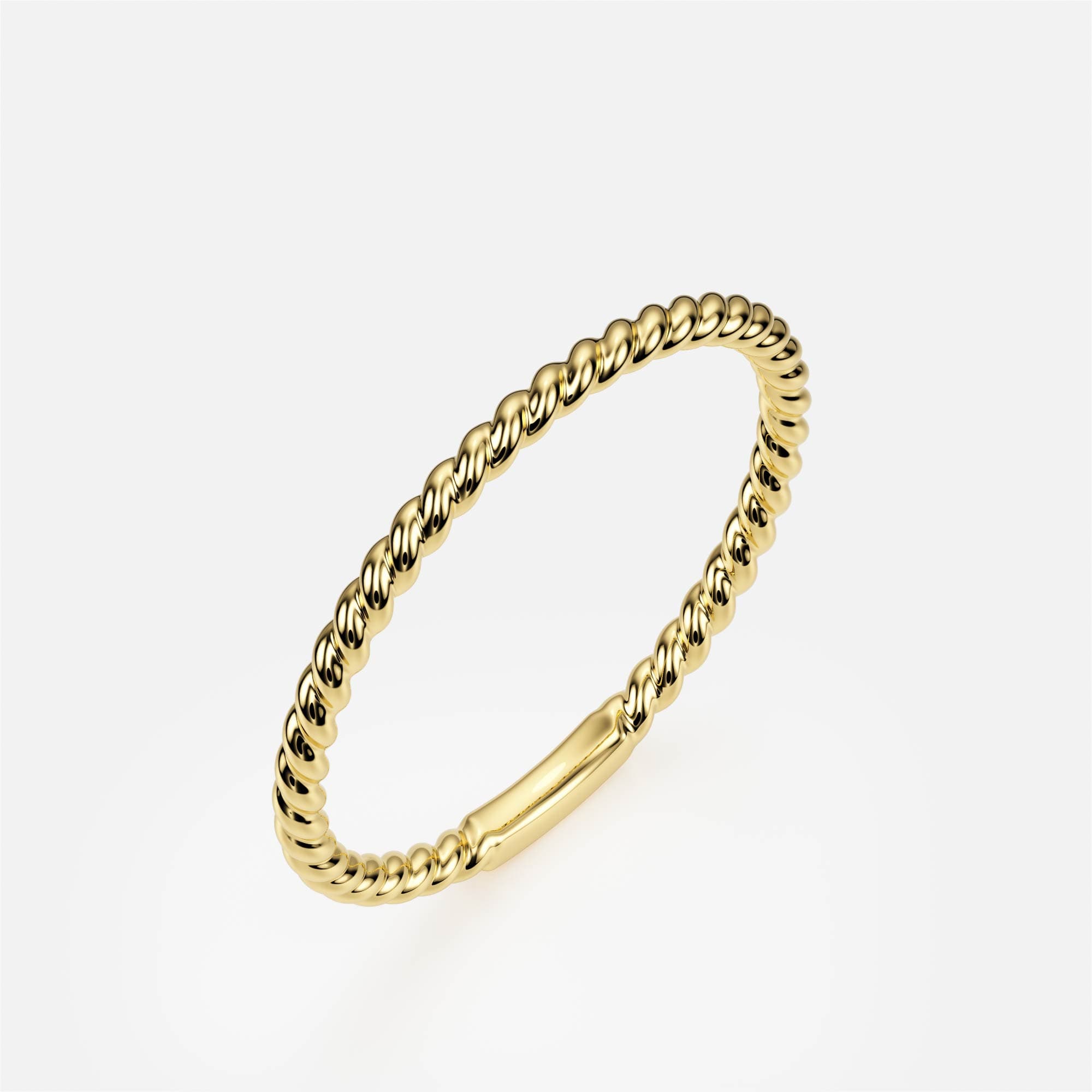 Rope Fine — Դեղին ոսկի 585